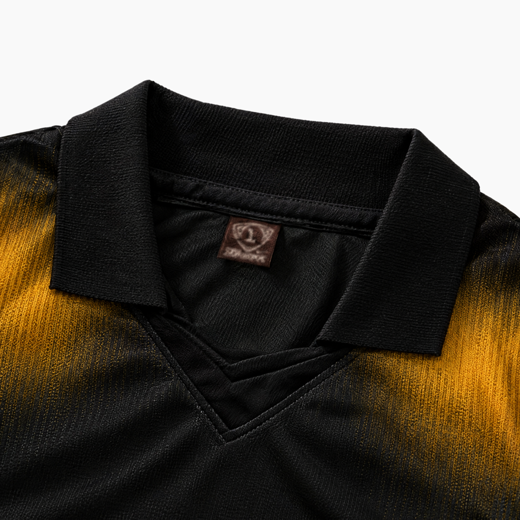 Germany Travis Scott Cactus Jack x Nike Total 90 Retro Jersey - Collar detail