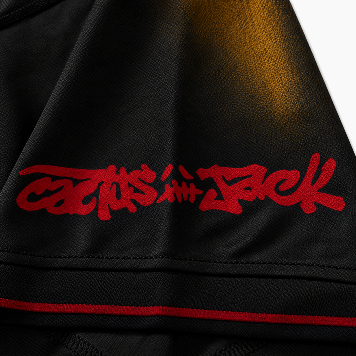 Germany Travis Scott Cactus Jack x Nike Total 90 Retro Jersey - Sleeve print detail