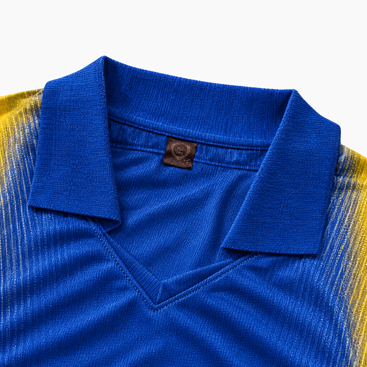 Colombia Travis Scott Cactus Jack x Nike Total 90 Retro Jersey - Collar detail