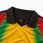 Senegal Travis Scott Cactus Jack x Nike Total 90 Retro Jersey - Collar detail