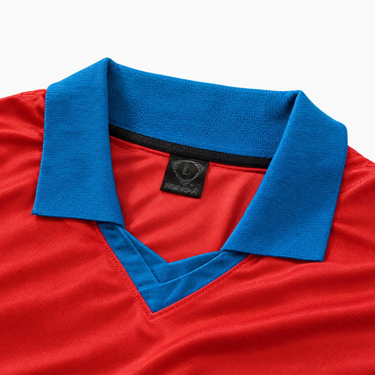South Korea Travis Scott Cactus Jack x Nike Total 90 Retro Jersey - Collar detail