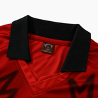 Canada Travis Scott Cactus Jack x Nike Total 90 Retro Jersey - Collar detail