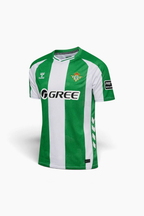 Real Betis 2025/26 Home soccer jersey - isolated front view at an angle