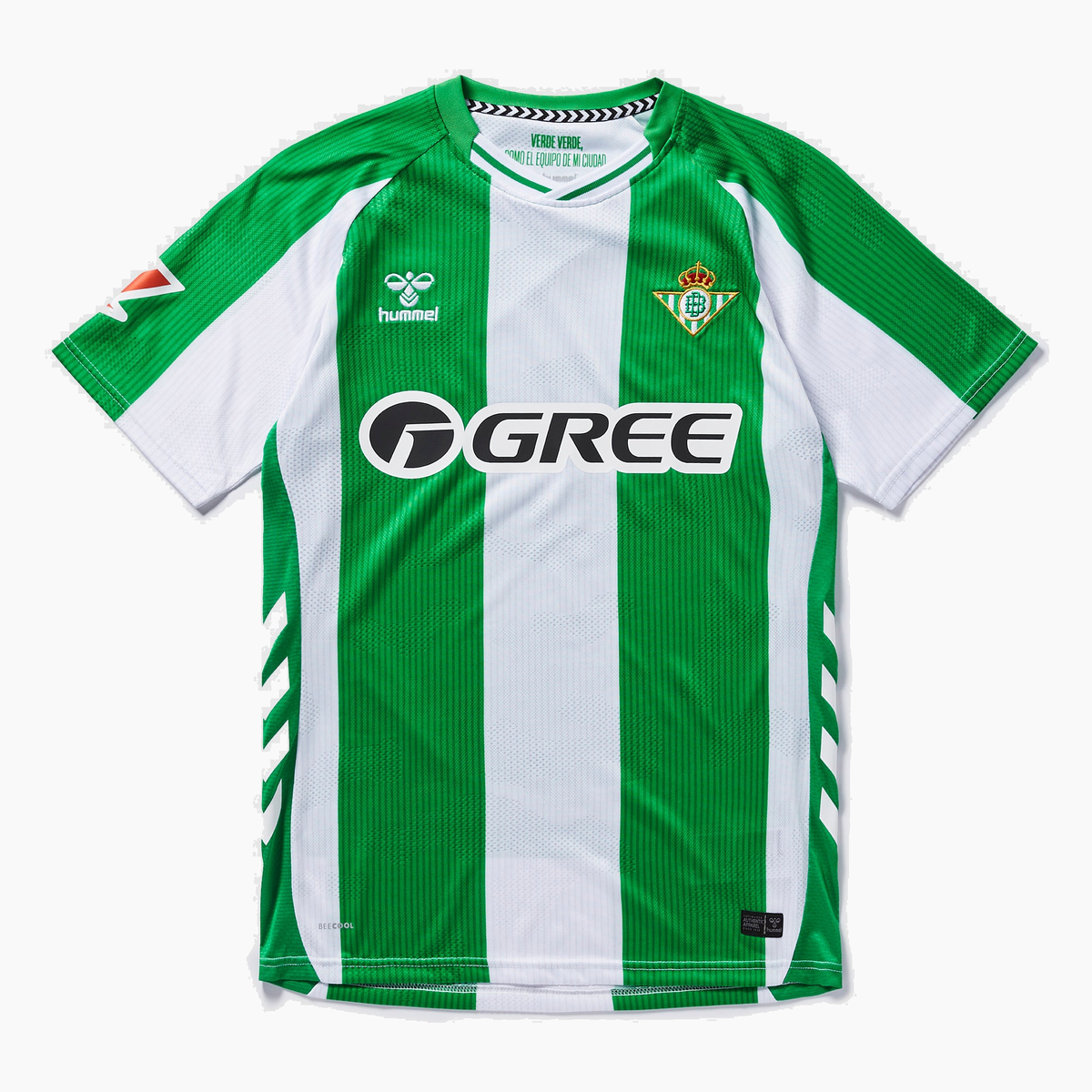 Real Betis 2025/26 Home soccer jersey - isolated front view