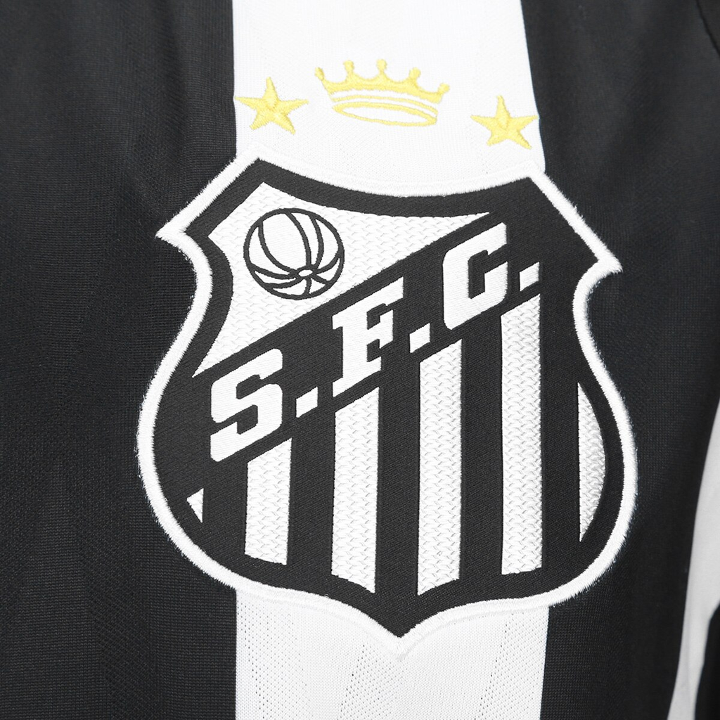 Santos 2026/27 Away soccer jersey - crest detail