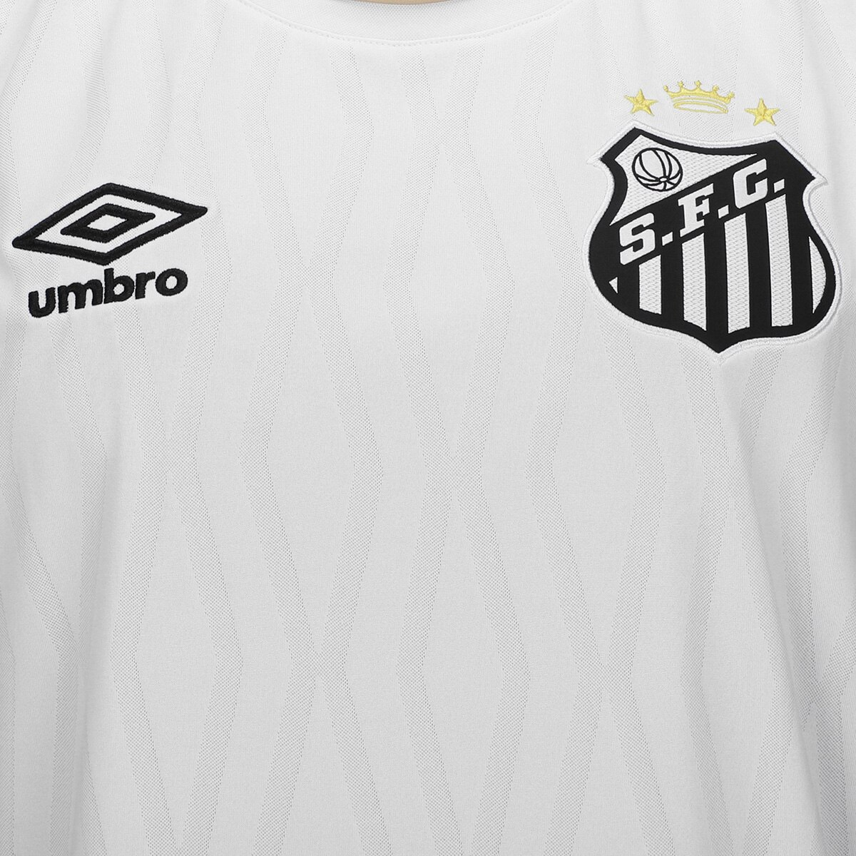 Santos 2026/27 Home soccer jersey - chest detail