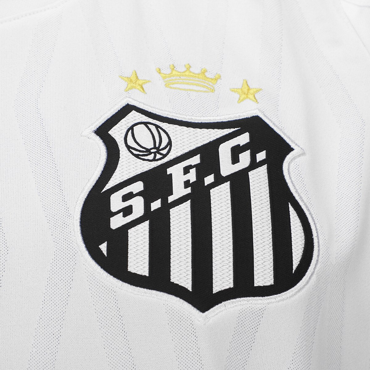 Santos 2026/27 Home soccer jersey - crest detail